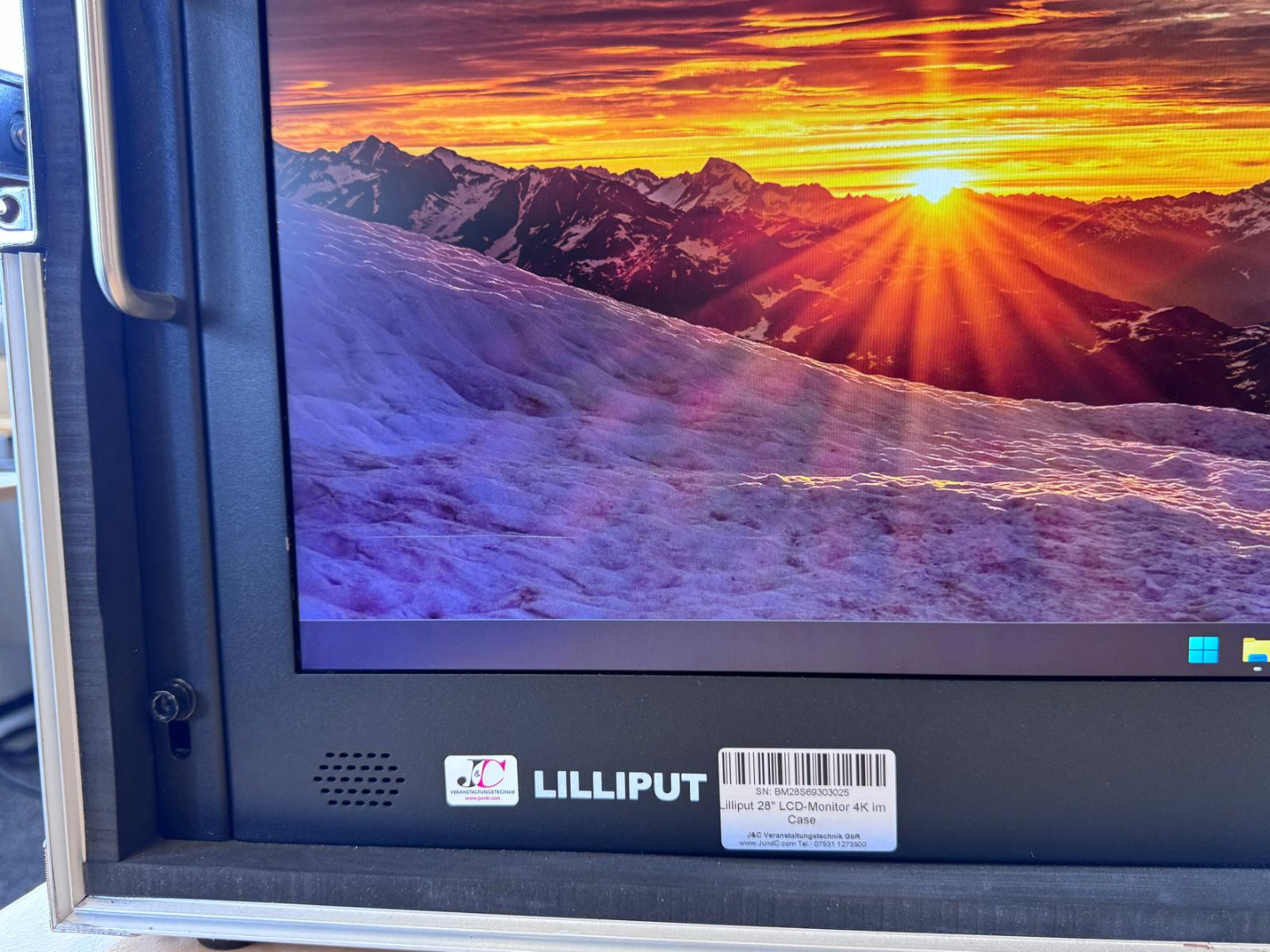 Lilliput BM280-4KS im Case