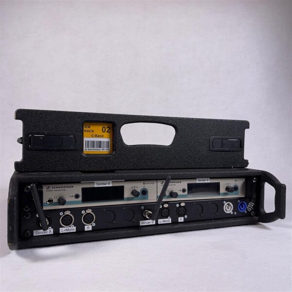 IEM Rack 02 C-Band Sennheiser 2x300 G3
