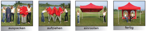 Pavillon Ecotent 3x3 Meter