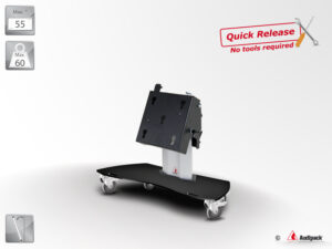Audipack Floor Stand auf Rollen max. 60 kg
