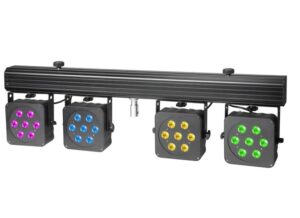 LED Bar Multi PAR 3, 4x LED Spot - Cameo