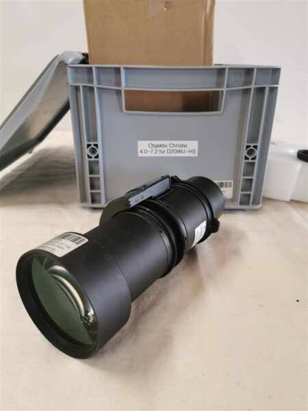 Objektiv Christie 4.0-7.2:1 für D20WU-HS ILS-HD Zoom Optik