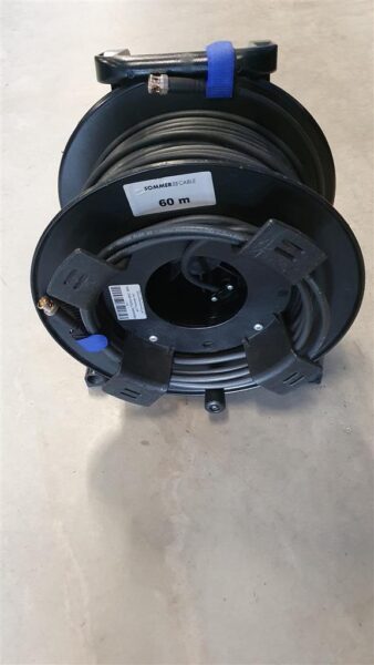 Videokabel 75 Ohm BNC,  60 Meter auf Trommel