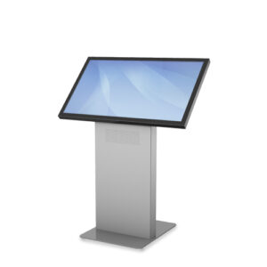 42" Displaypult silbergrau, Infrarot 4-Punkt-Multitouch