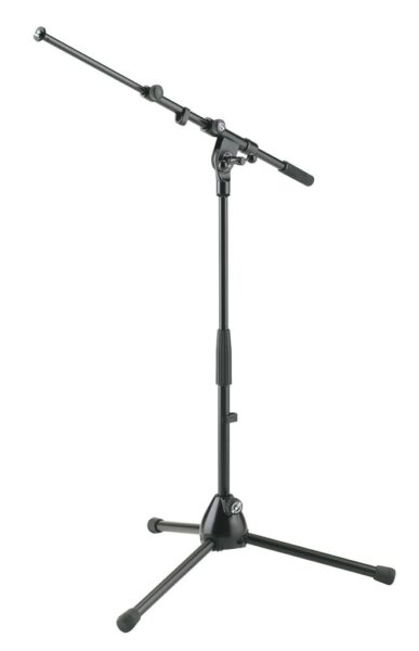 Mikrofonstativ Halbhoch schwarz - K&M 259