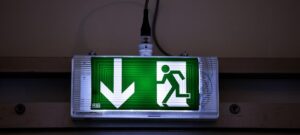 FLUX N1/6 LED-Notausgangsleuchte