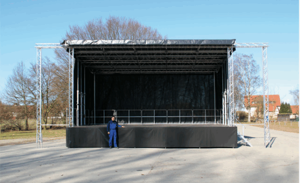 Trailerbühne Stagemobil XXL - 10,0m x 6,1m