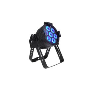 Litecraft AT10 Mini PAR 7 x 10 W LED's Multicolour 15° schwarz