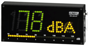 Display mit Mess-Mikrofon Dateq SPL-D2 MKII