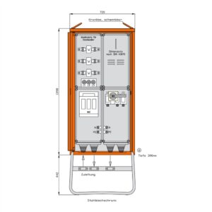 Baustromverteiler AS - 173 KVA | NR 01