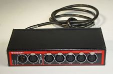 DMX Splitter 6fach Swisson XSP-5B (5pol)